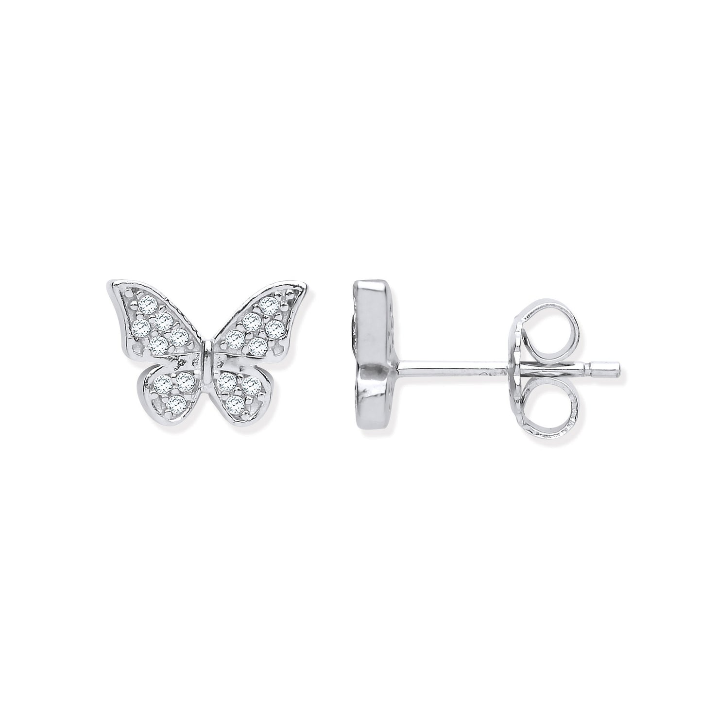 Butterfly Stud Earrings