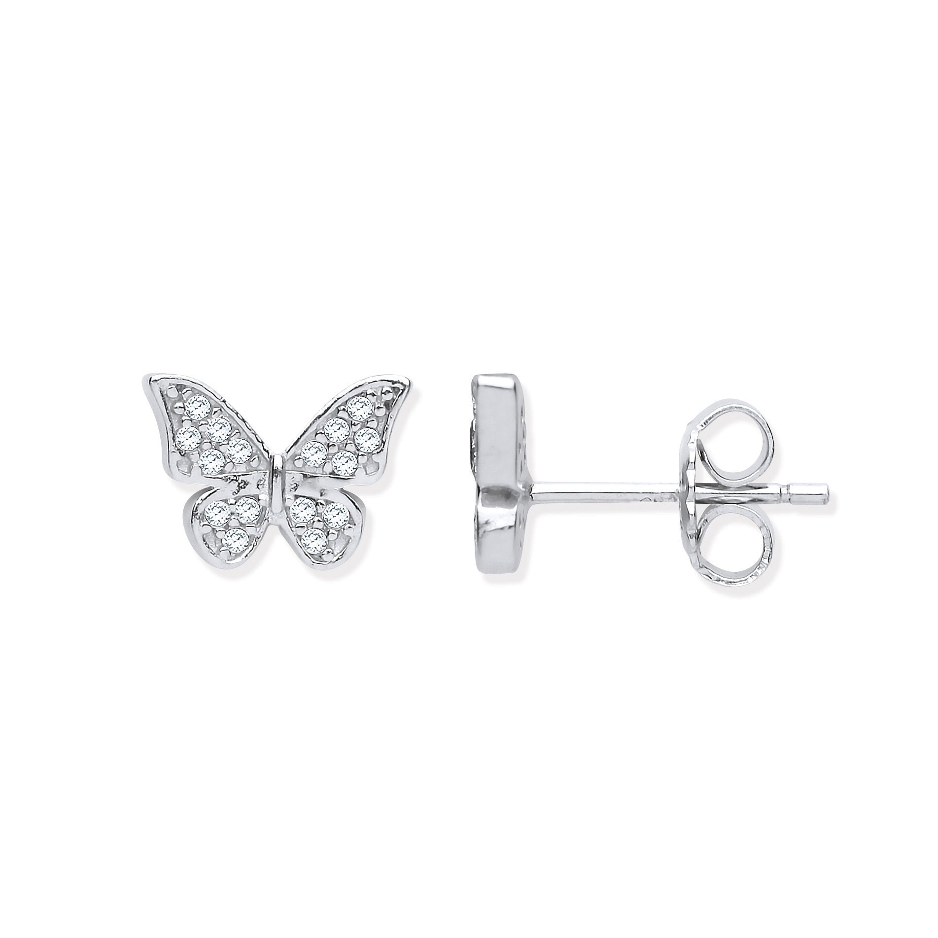 Butterfly Stud Earrings