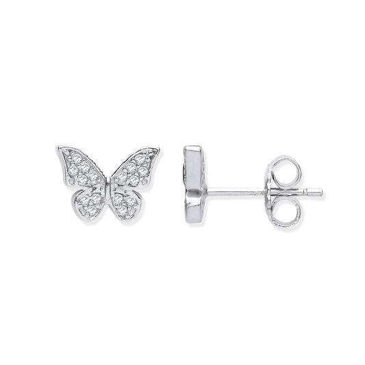 Butterfly Stud Earrings