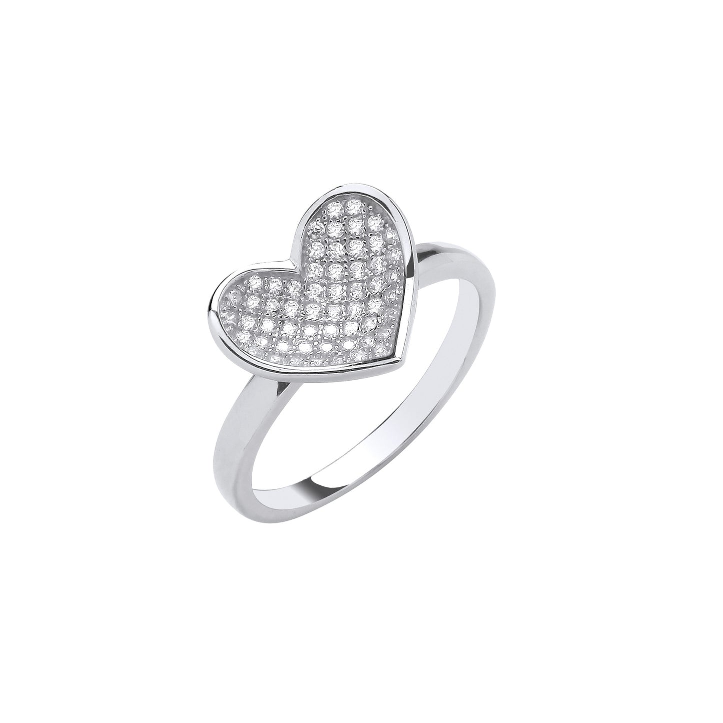 Silver Heart Ring
