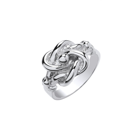Silver Knot Ring