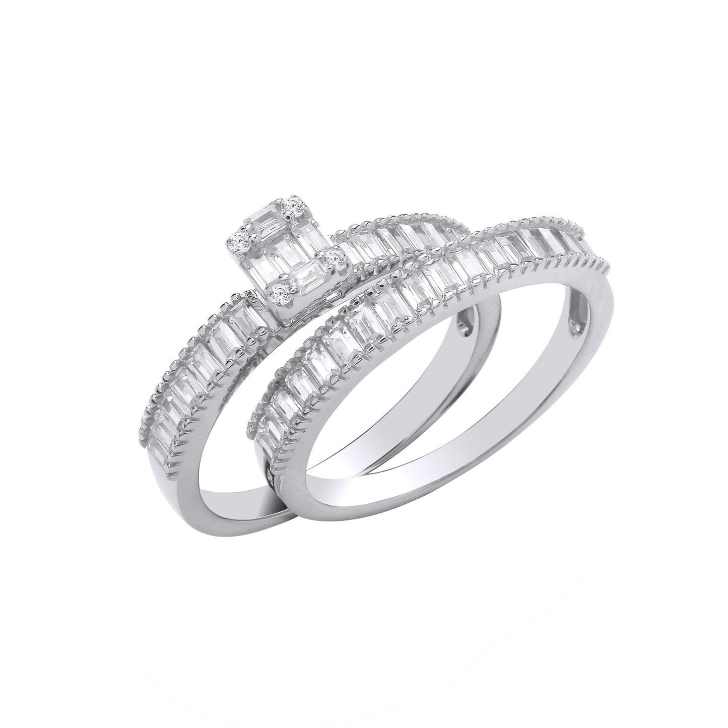 Silver Bridal Set