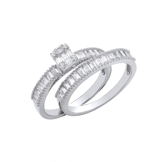Silver Bridal Set