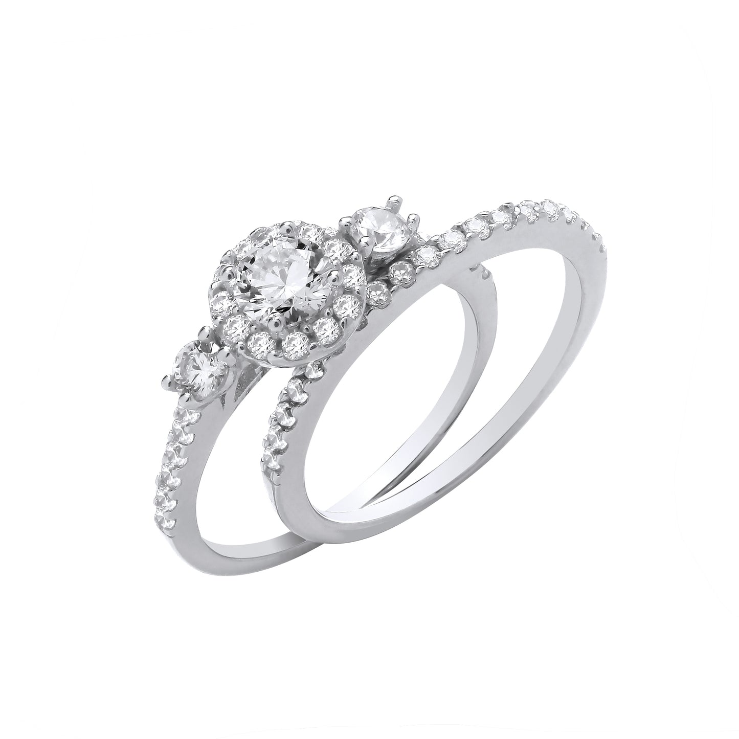 Silver Bridal Trilogy Set