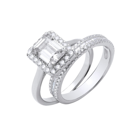 Silver Bridal Set